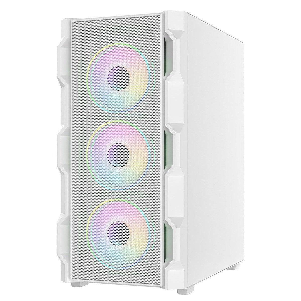 Savitar Savi5 Luna White i5 Gaming PC – 16GB RAM, 128GB SSD + 1TB HDD, Nvidia GT710/730 2GB, 22" Dual Monitor Bundle with Free Speakers – Affordab'le Budget Fun