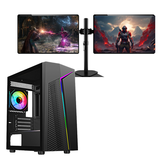 SAVi5 tower + monitor Graphics 1030 2GB 22" Dual