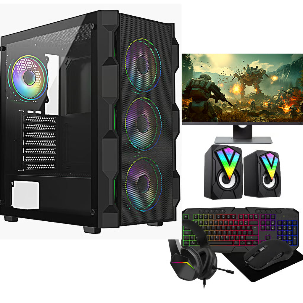 SAVi5 Bundle i5+16GB RAM+ 128GB SSD+1TB HDD+GT 710 2GB+22" single monitor